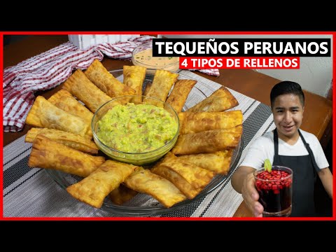 APRENDE a PREPARAR estos DELICIOSOS TEQUEÑOS para tus reuniones FAMILIARES, AMIGOS y FIESTAS 🤩😋🤤
