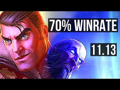 JAYCE vs RYZE (TOP) | 4/0/4, 70% winrate | KR Grandmaster | v11.13
