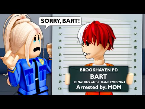 Bart become bad because of his parent -  ROBLOX Brookhaven ????RP