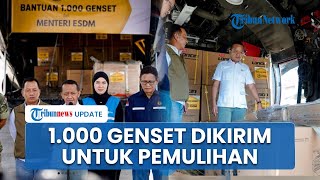 1.000 Genset Dipasok ke Sumatera, Menkomdigi Ungkap Pemulihan Jaringan Kini Capai 95 Persen