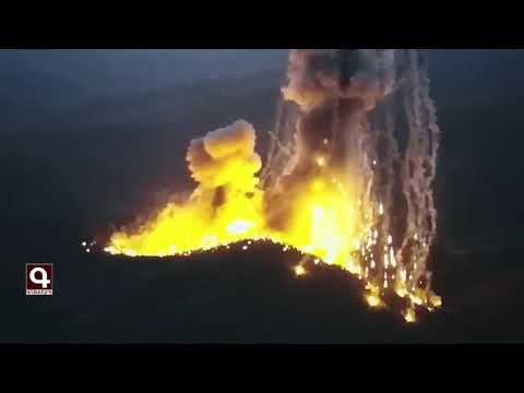 Azerbaijani used phosphorus munitions, containing elements of chemical weapons in Nagorno-Karabakh