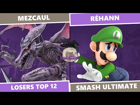 Dr. Insano's Bootcamp: Losers Top 12 - Mezcaul (Ridley) Vs. Réhann (Luigi) SSBU