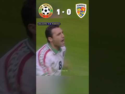 Bulgaria vs Romania Euro 1996 🏆