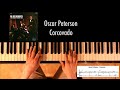 [Jazz solo pdf] Oscar Peterson - Quiet Nights Of Quiet Stars (Corcovado) (piano transcription)