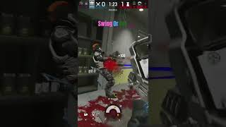Swung….. #gaming #challenge #epicmoments #r6siege #ubisoft #viral #viralvideo