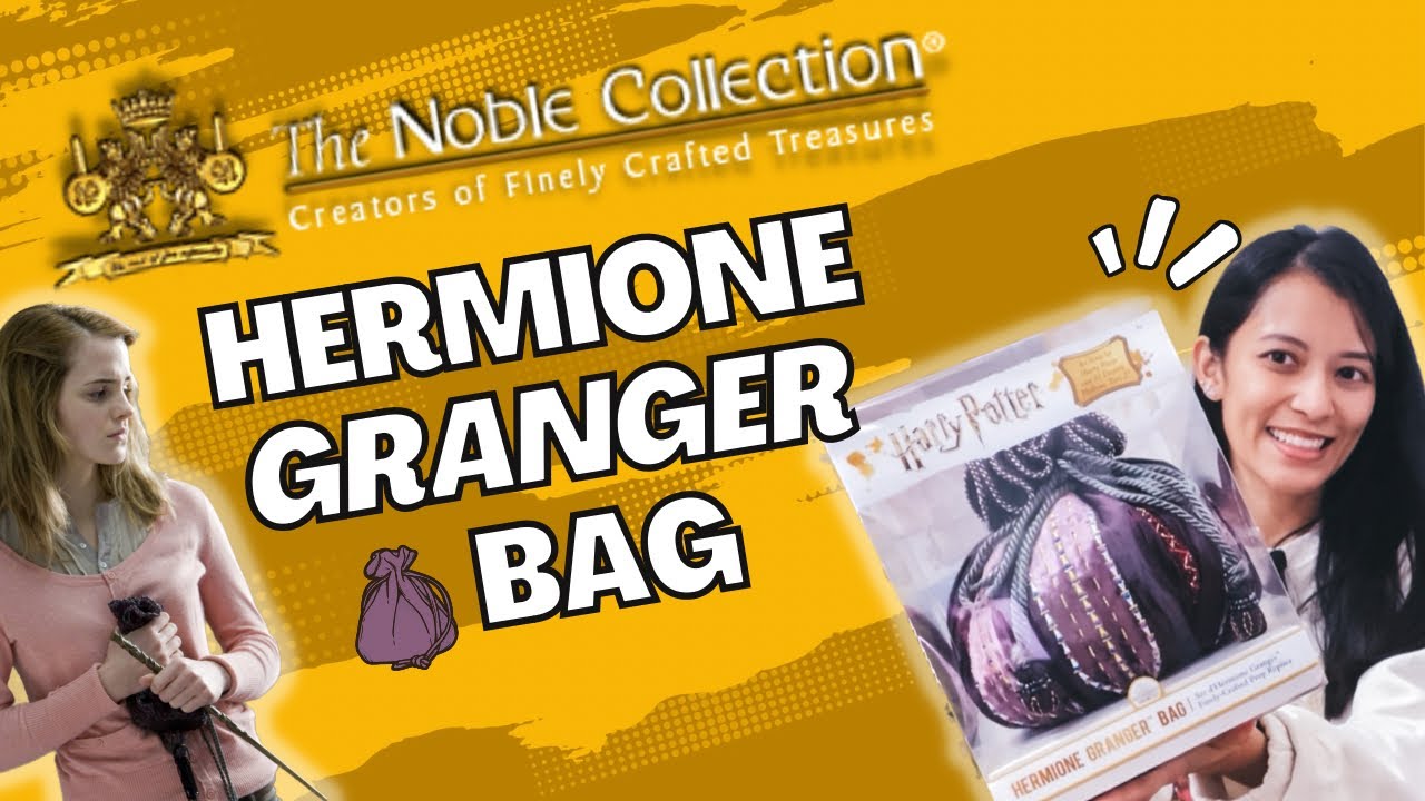 The Noble Collection - Hermione Granger Bag - Unboxing & Review | Harry Potter