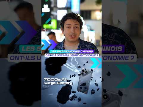 🔋 Pourquoi les téléphones chinois ont-ils d'énormes batteries ? 🤯 @nadiro #tech