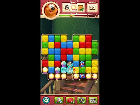 Toon Blast Level 7087 - NO BOOSTERS 🐻🐺🐱 | SKILLGAMING ✔️