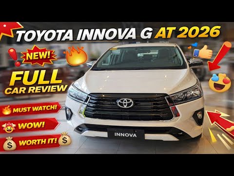 TOYOTA INNOVA G AT 2026 FULL REVIEW. sulit ba talaga?