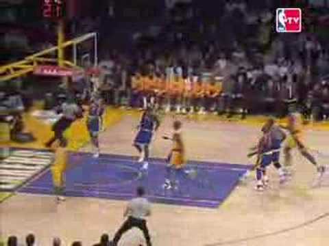 LA Lakers 123 - 113 GS Warriors NBA 07-08 Highlights