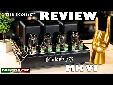 McIntosh MC 275 MK VI Valve HiFi Stereo Power Amplifier REVIEW - #SoCharming Tubes