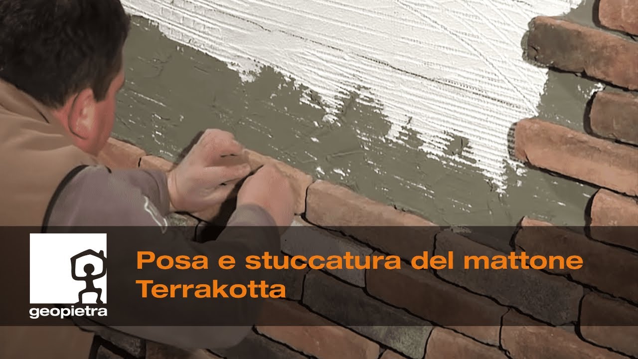 GEOPIETRA® - Guida alla posa e stuccatura del mattone Terrakotta - Official Video ????