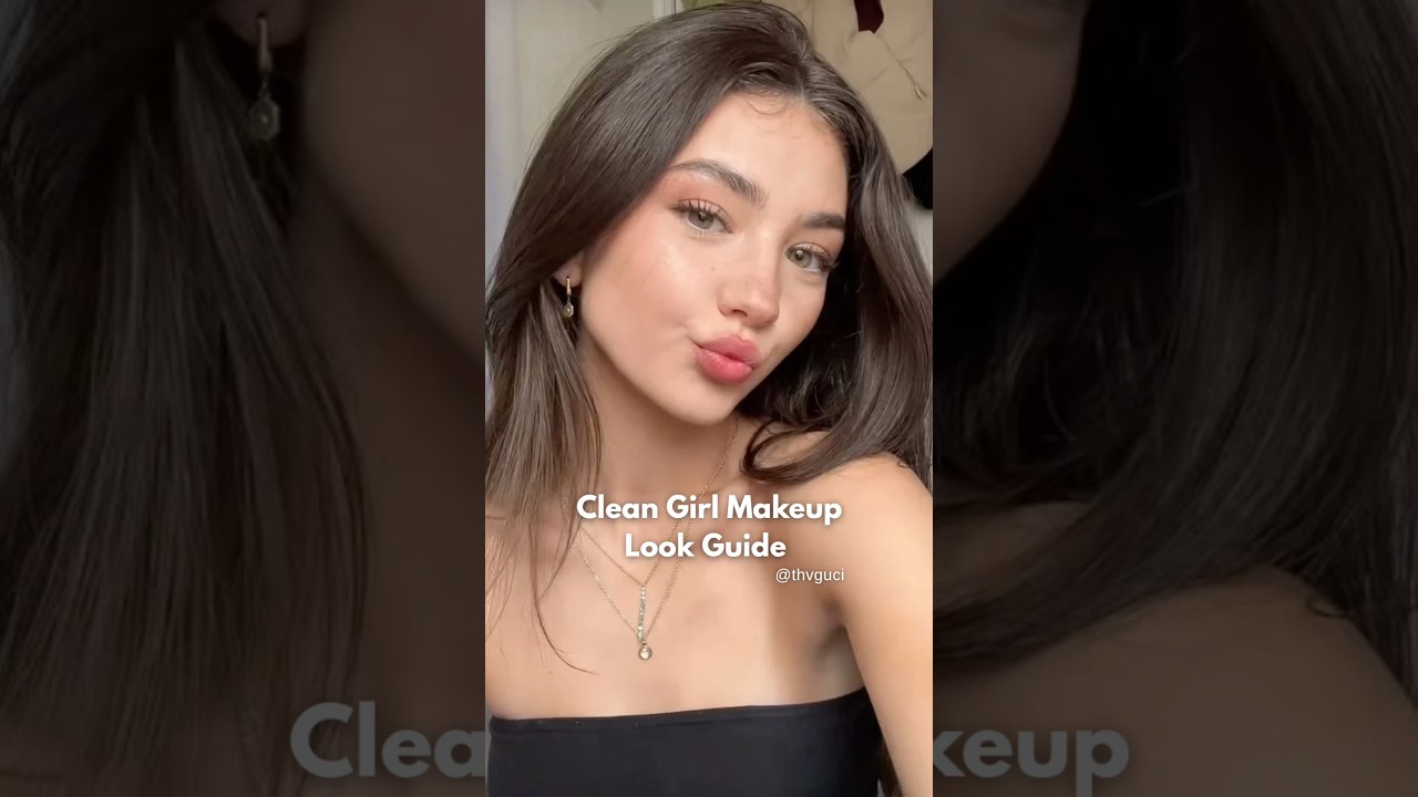 Clean Girl Makeup Tutorial | Easy Everyday Glow ✨
