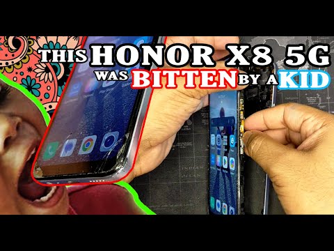 How to Disassemble HONOR X8 5G & replace LCD without frame!