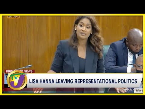 Lisa Hanna Leaving Representational Politics TVJ News Aug 9 2022