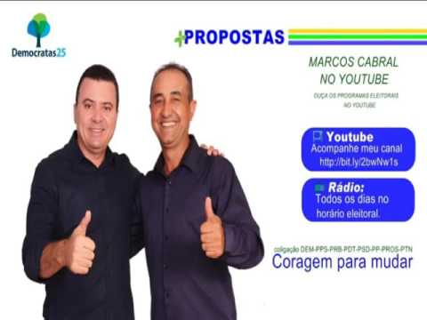 MARCOS CABRAL CORAGEM PARA MUDAR 12 09 2016