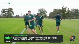 Chapecoense enfrenta Novorizontino pela semifinal da Copa Sul-Sudeste