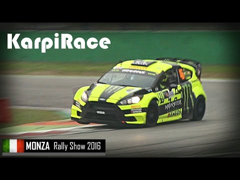 Valentino Rossi Monza Rally Show 2016 Ford Fiesta WRC Full Attack. Pure sound!