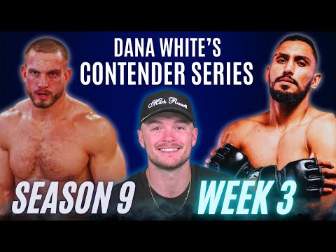 Dana White's Contender Series Week 3 Full Card Picks