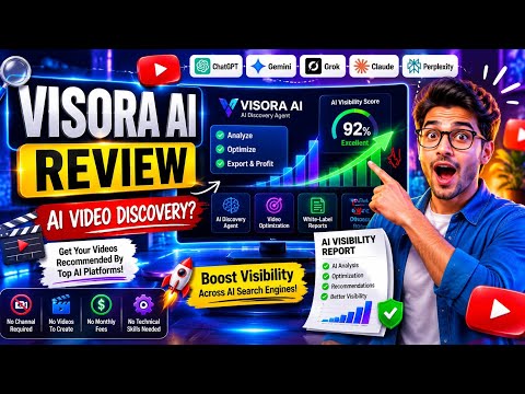 Visora AI Review 2026 | AI Discovery Platform for YouTube Creators? Full Demo & Features