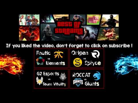 LOL EU LCS Week 5 Day 1 Unicorns of Love vs H2K and Week 5 Day 1 Fnatic vs Elements highlights