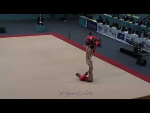 GER 1 - Women group Acro worlds Levallois 2014 qualifs Combined
