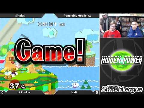 Hidden Power (March 2018): Melee Singles LR5 - A Rookie (Mario) vs. JSalt (Sheik)