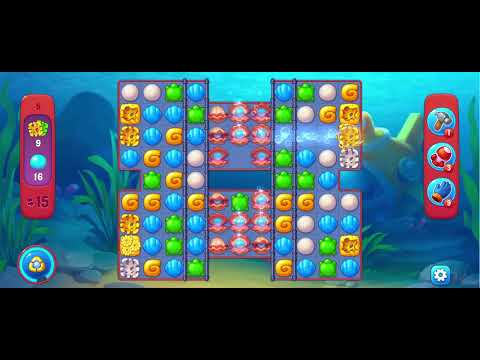 @Fishdom Shipwrecked Hard Level 5