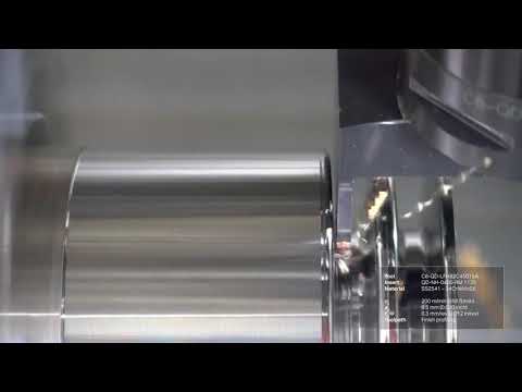 SANDVIK Profiling with long overhangs in narrow grooves   CoroCut® QD