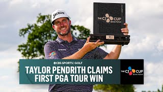 Taylor Pendrith Claims First PGA Tour Win At CJ Cup Byron Nelson I FULL RECAP I CBS Sports