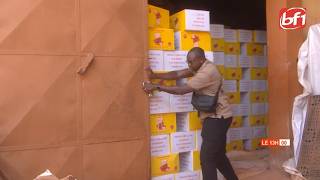 Koudougou: plus de 1 000 tonnes de produits alimentaires prohibés saisies dans une unité clandestine