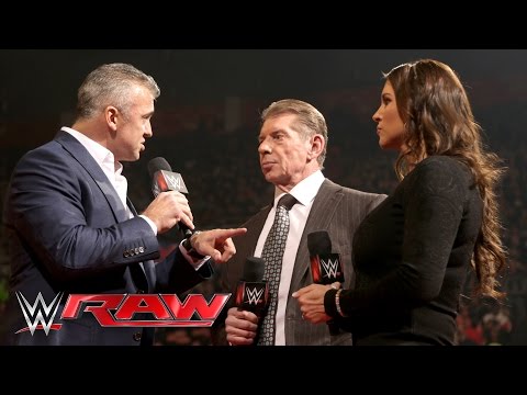 Shane McMahon kehrt zu WWE zurück!: Raw, 22. Februar 2016