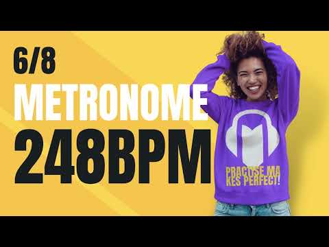 👉 6/8 METRONOME 248 BPM