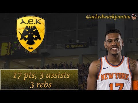 A.E.K. - Hapoel Jerusalem 75-79 - Xavier Rathan-Mayes highlights (10/10/2018)- 17pts