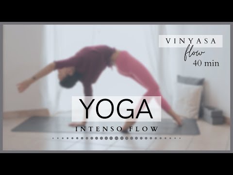 YOGA | Vinyasa Intenso Flow | Lezione completa 40 min | Tutto il corpo.