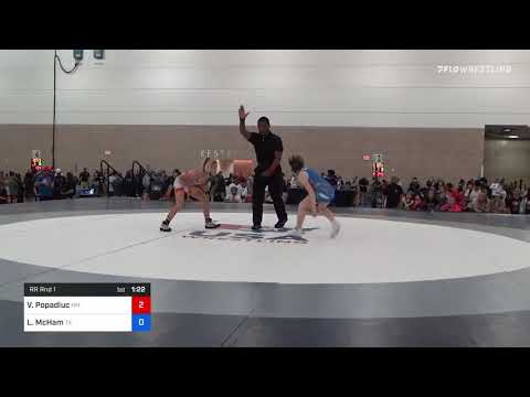 80 Kg Rr Rnd 1 - Vivienne Popadiuc, Nm Vs Lauren McHam, TX