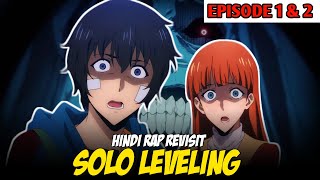 Solo Leveling Hindi Rap Revisit By Dikz | Hindi Anime Rap | Episode 1 & 2 | Solo Leveling AMV