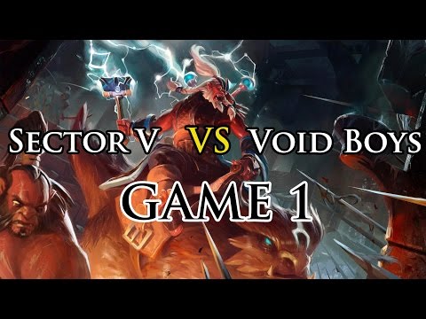 Sector V vs Void Boys - Dota 2 Tournament Highlights - Nanyang Qualifier 2015 Game 1