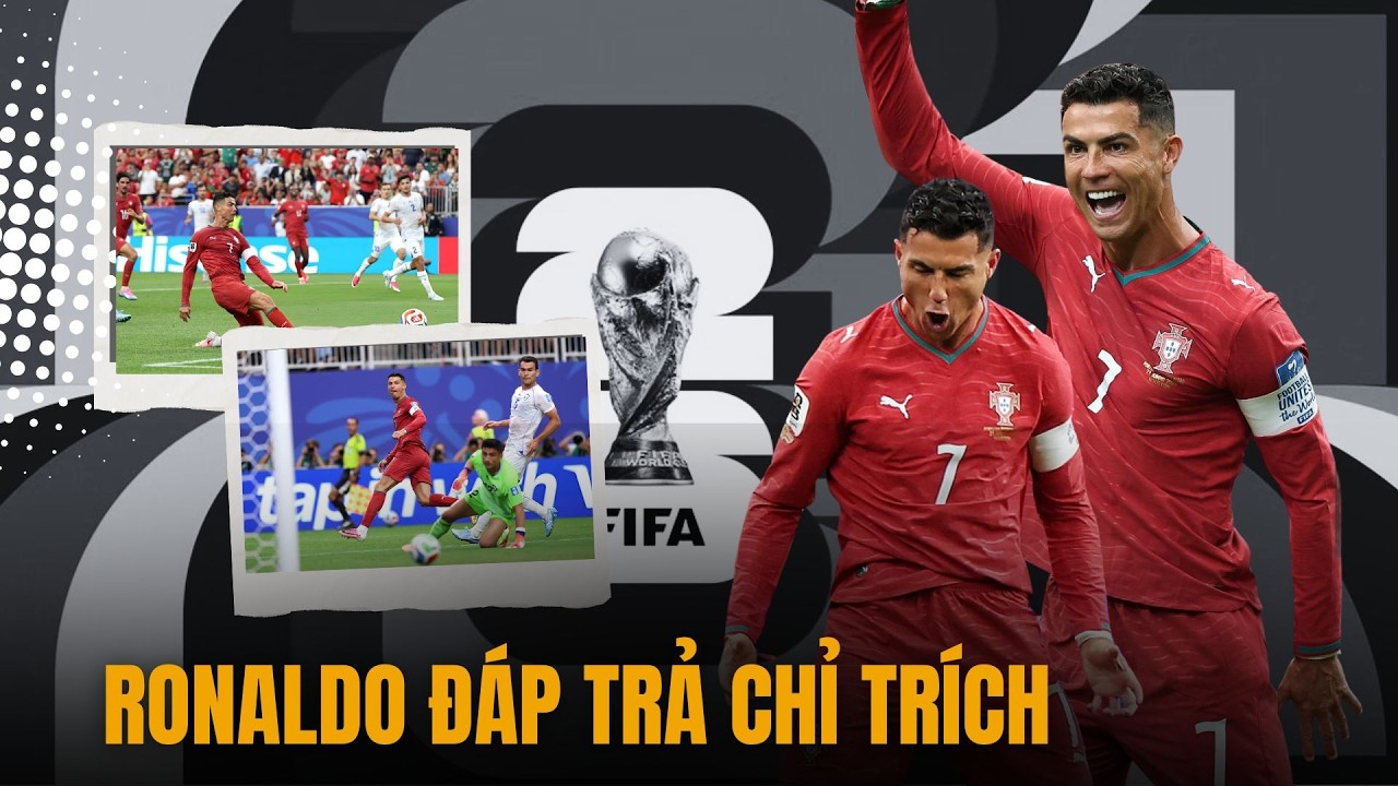 Ronaldo Đi Vào Lịch Sử World Cup: Cú Đúp Ở Tuổi 41 và Lời Đáp Trả Đanh Thép Cho Mọi Hoài Nghi