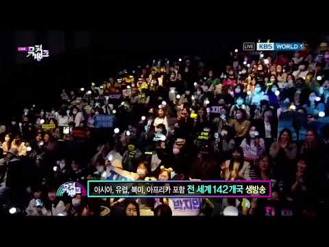 congratulations to jimin "like crazy" for winning on music bank