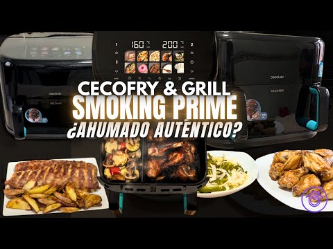 Miniatura del vídeo: Cecofry&Grill Smokin 11000 y función ahumador