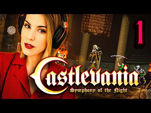 My FIRST Castlevania Game - Symphony of the Night - Part 1 (Full Playthrough)