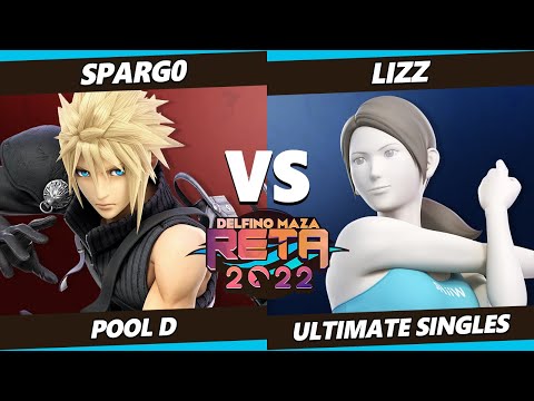 RETA 2022 - Spargo (Cloud) Vs. Lizz (Wii Fit Trainer) SSBU Ultimate Tournament