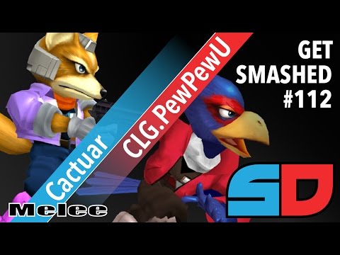 Get Smashed #112 - Winner Finals: Cactuar (Fox) vs CLG.PewPewU (Falco/Fox)