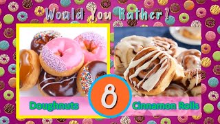 Would you Rather? Sweets Edition | Desserts | Kids Movement Activity | PhonicsMan Fitness