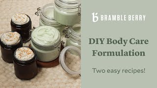 DIY Body Butter vs. Body Lotion – What's the Difference? + 2 Simple Recipes | BrambleBerry.com