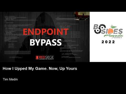 BSidesAugusta 2022 - Keynote: Tim Medin