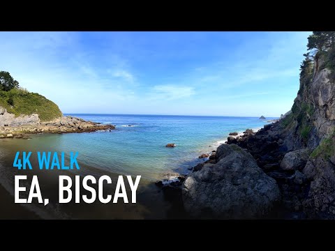 The Town of Ea, Biscay - Tour the Beautiful Basque Country | 4K Walking Tour