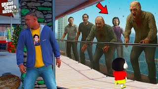 Franklin and Shinchan Try To Survive A Deadly Zombie Apocalypse In His House In GTA 5 | Paradox FTW