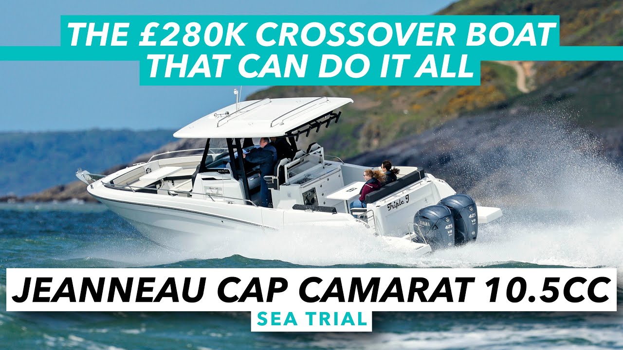 Jeanneau Cap Camarat 10.5CC sea trial